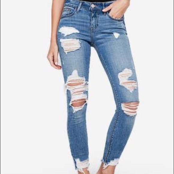 Express Denim - Express Ankle Legging Size 2